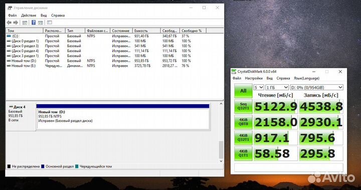 M2 ssd 1Tb Kingston KC3000 (Новые)