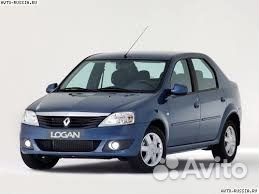 Бампер передний Renault Logan 2004-2009 фаза1