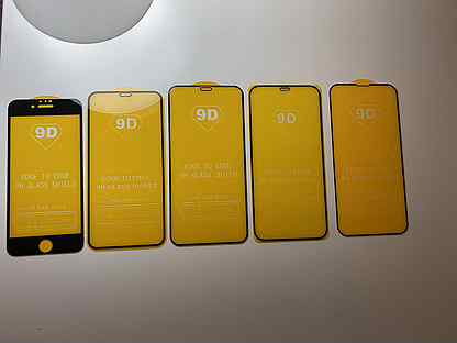 Защитное стекло на iPhone 6,7,8,X,XS,12,13