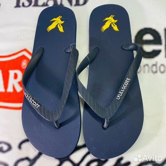 Пантолеты Lyle & Scott Flip Flop Logo FW1213 /Z271