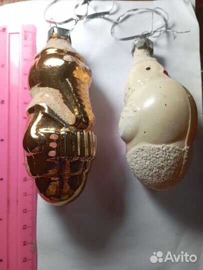 Елочные игрушки СССР