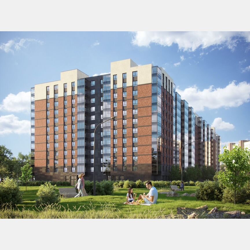1-к. квартира, 33,7 м², 3/12 эт.