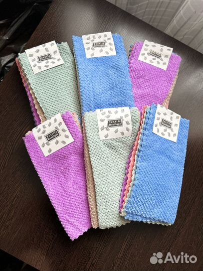 Салфетки для уборки из микрофибры