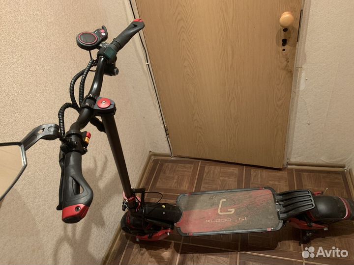 Электросамокат kugoo g1 полный привод