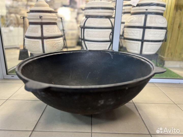 Казан чугунный 80 литров