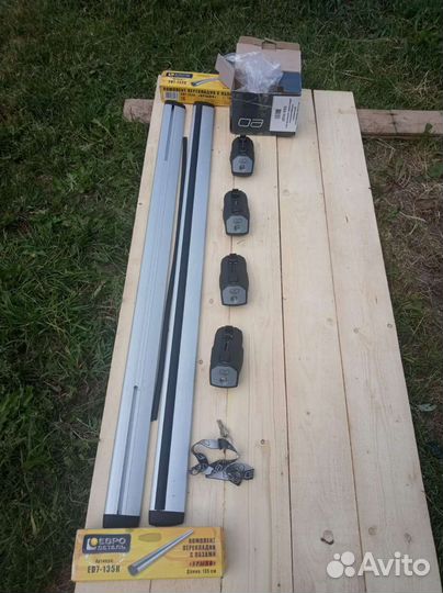 Новые Рейлинги на крышу крыловидные mitsubishi