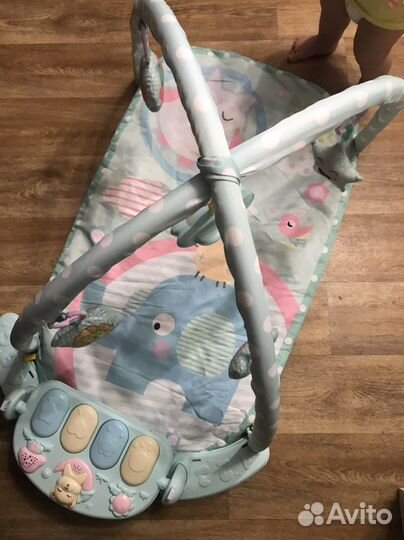 Развивающий коврик с пианино