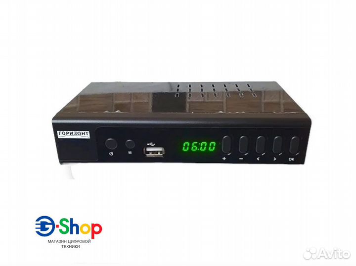 Приставка цифровая DVB-T2 Горизонт SC-168-9A