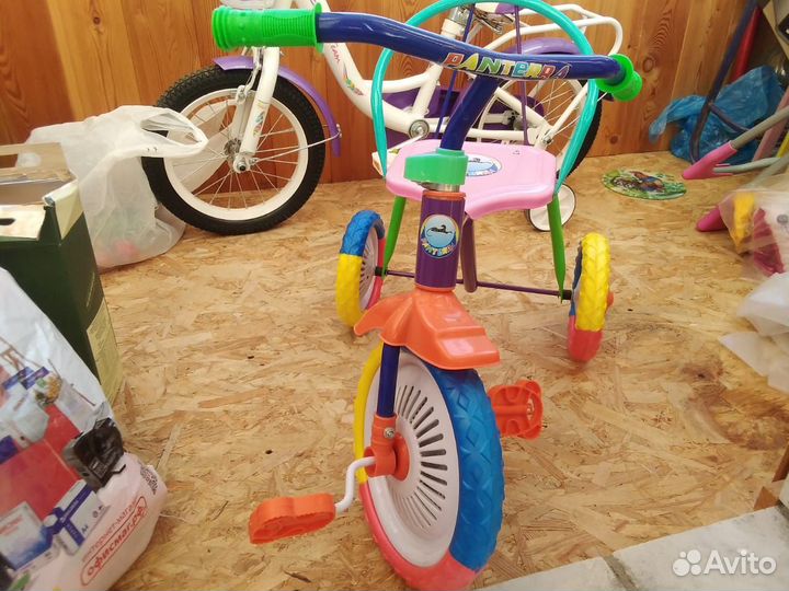 Трехколесный велосипед panterra