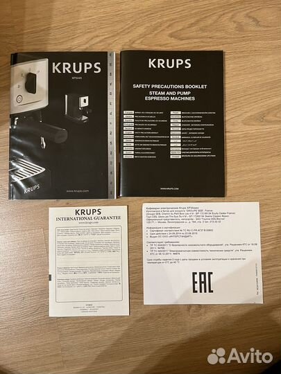 Кофеварка рожковая Krups 3440