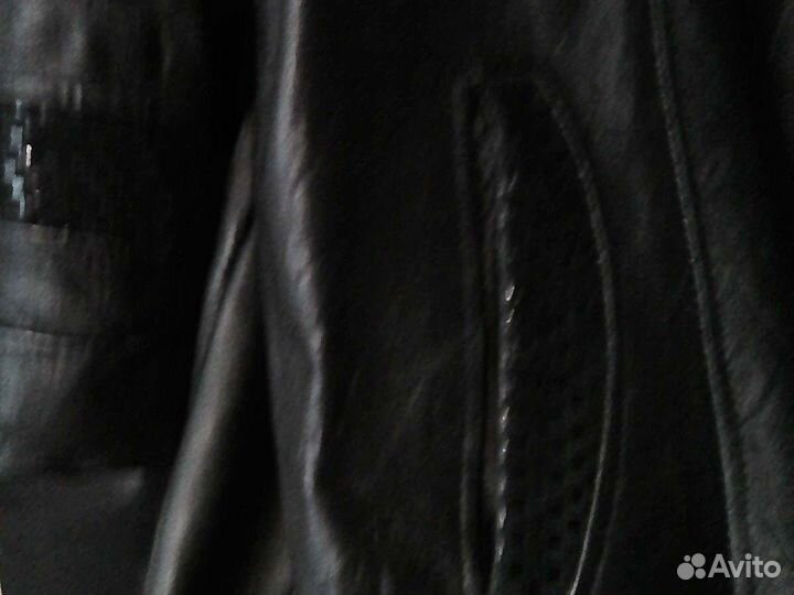 Кожаный плащ. жен. Весна, осень