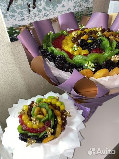 Съедобный Букет из сухофруктов