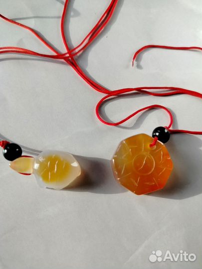 Подвесы кулоны натуральный камень