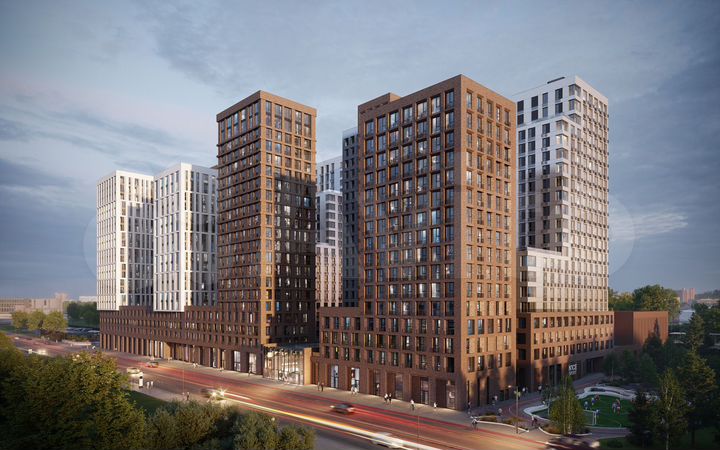 1-к. апартаменты, 37,7 м², 11/21 эт.