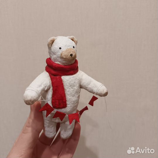 Ватная игрушка