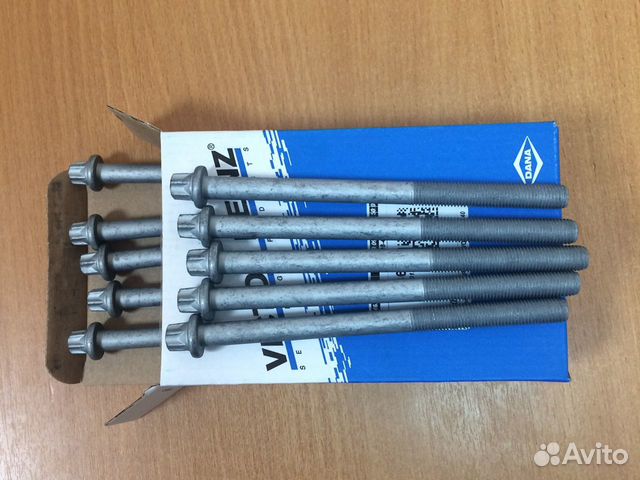 Болты гбц (к-кт 10шт) Шевроле Ланос / Нексия 8 кл