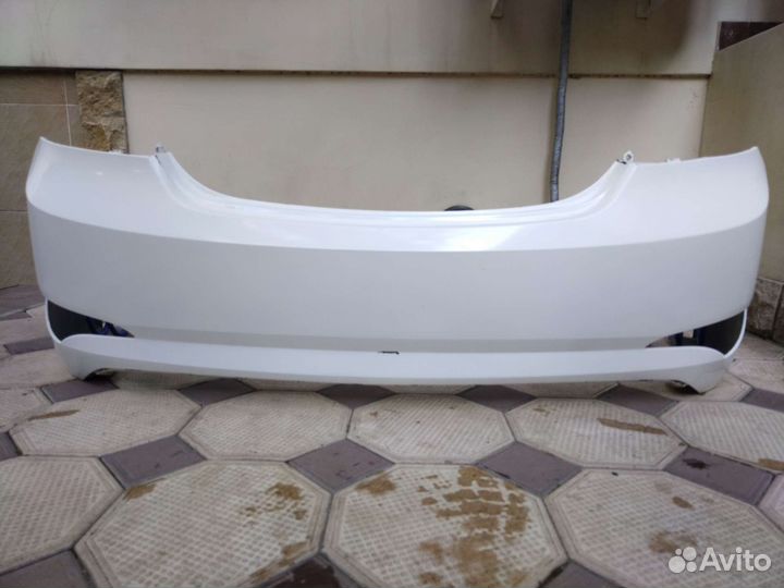 Передний бампер Hyundai Solaris