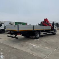 Бортовой грузовик JAC N200 с КМУ FASSI, 2024, Долгопрудный