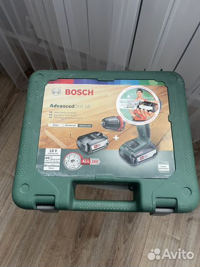 Аккумуляторный инструмент Bosch Advanced 18