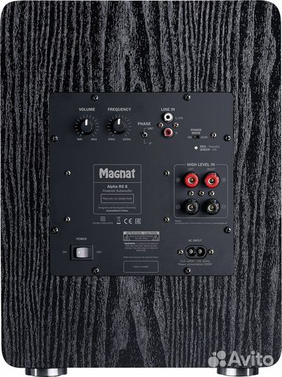 Активный сабвуфер Magnat Alpha RS 8 black