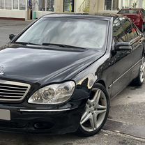 Mercedes-Benz S-класс 3.2 AT, 2001, 160 000 км, с пробегом, цена 497 000 руб.