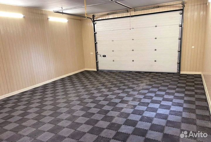 Модульный пол для гаража