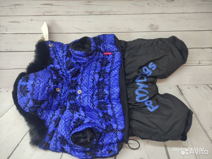Зимний комбинезон для чихуахуа р.12