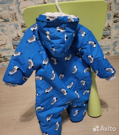 Комбинезон детский утепленный, р. 74