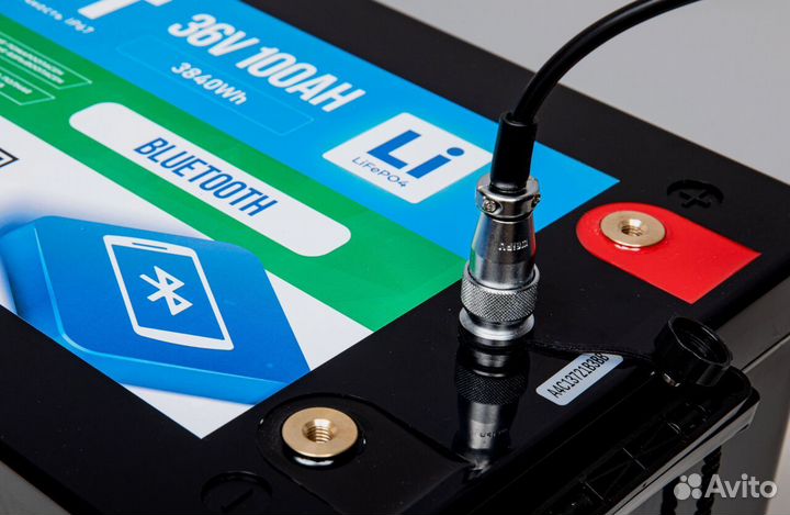 Аккумулятор lifepo4 38,6V лодочный мотор