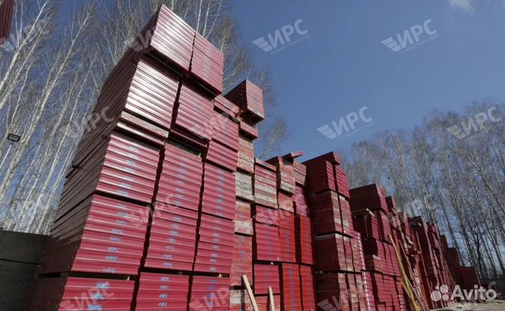 Опалубка стеновая. Щиты стальные. Аренда и продажа