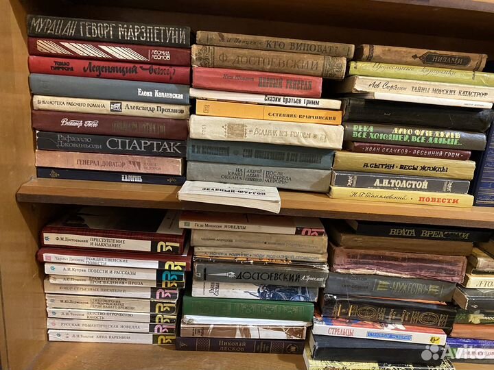 Художественные книги, техничка, война, науч. поп