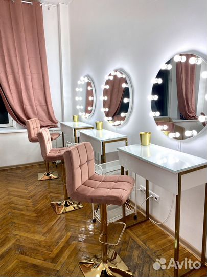 Аренда бьюти коворкинга для визажистов, бровистов