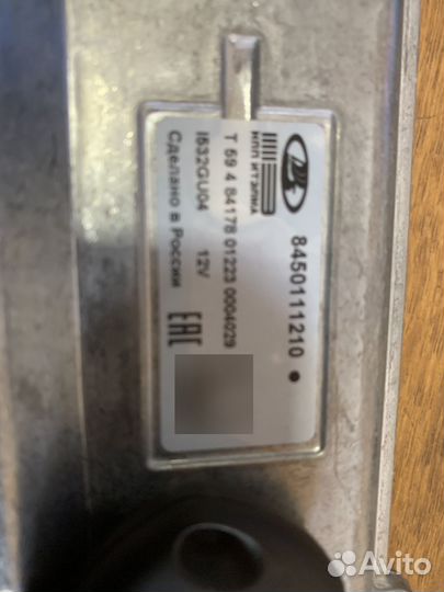 Блок управления двигателем эбу LADA Granta FL 8 кл