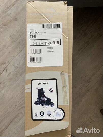 Детские раздвижные роликовые коньки rollerblade