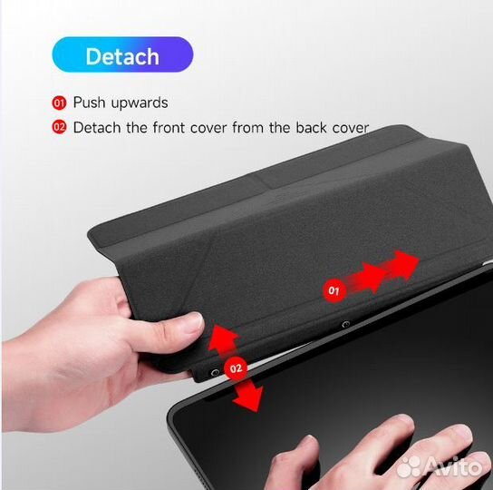 Чехол Smart Case для Apple iPad 7 10.2 + Стекло