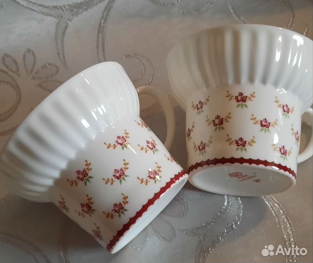 Кофейные чашки лфз костяной фарфор