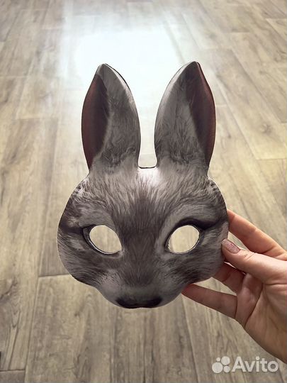 Маска зайца карнавальная