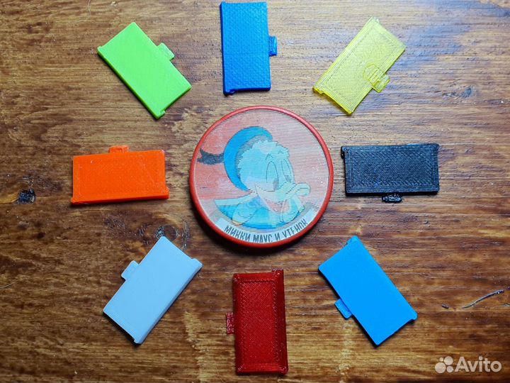 Крышка бат.игры Электроника Ну, погоди Новые цвета