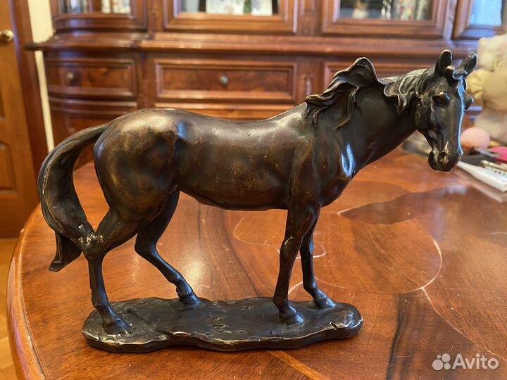 Лошадь бронза 19 век