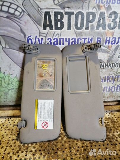 Козырек солнцезащитный левый правый комплект Kia R