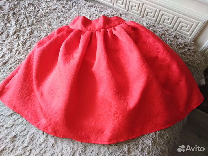 Юбка из жаккарда