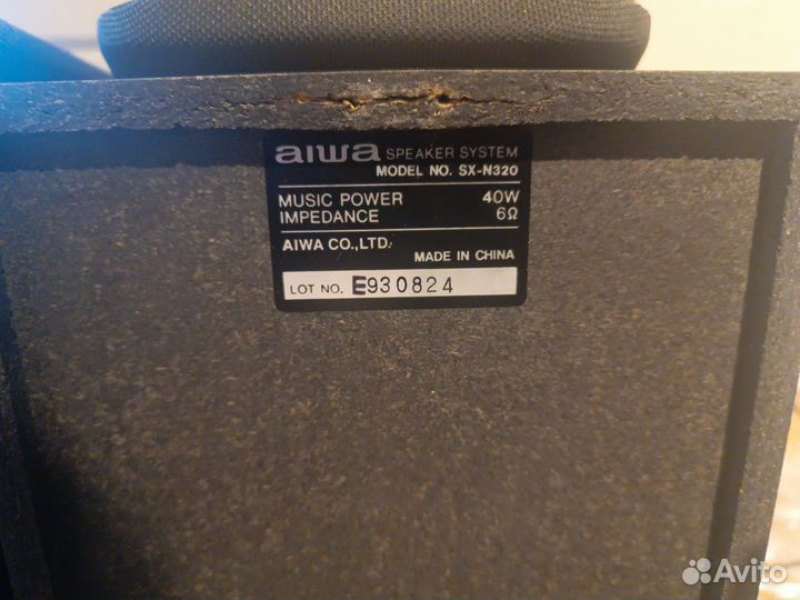 Колонки aiwa SX-N320