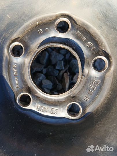 Штампованые диски от chevrolet cruze