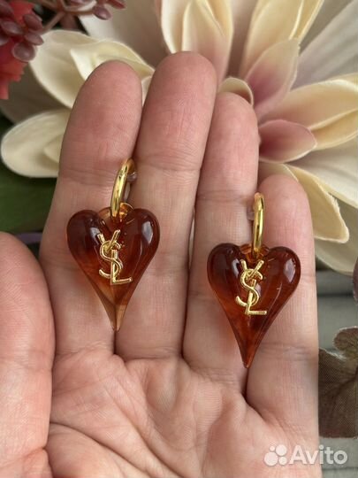 Серьги YSL