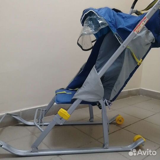Коляска санки