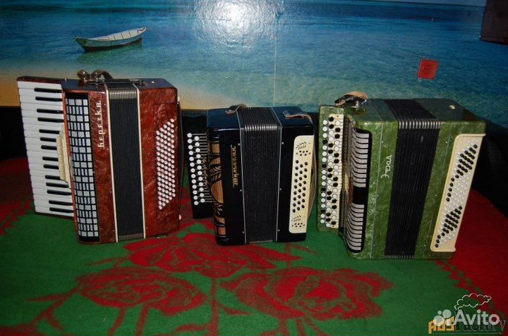 Ремонт настройка баянов аккордеонов гармоней