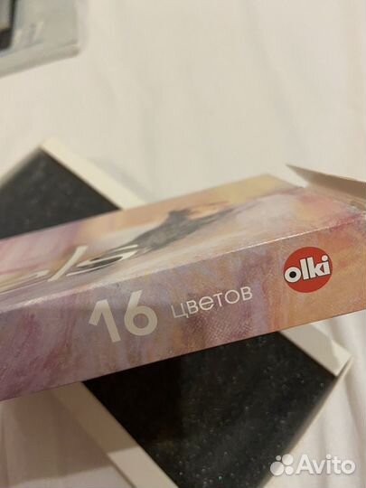 Пастель сухая olki 16 цветов