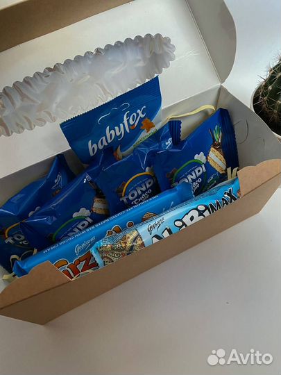 Сладкие наборы в подарок