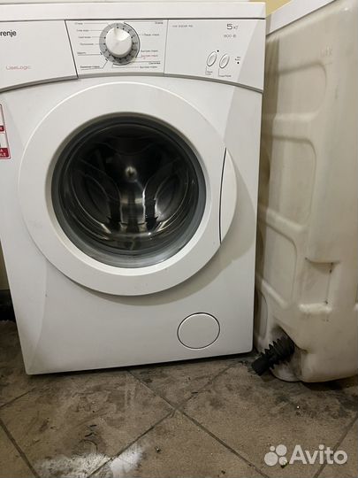 Стиральная машина gorenje с баком