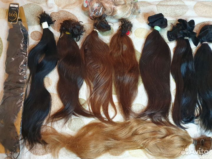 Натуральные волосы для наращивания